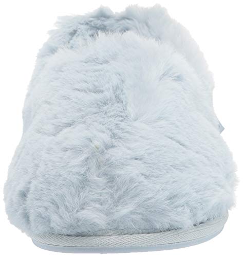 MUK LUKS Women's Ayla Slip on Slipper-Light Blue2