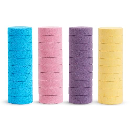 Munchkin Colour Buddies Moisturising Bath Bombs for children, Includes 40 x Colourful Bath Bombs