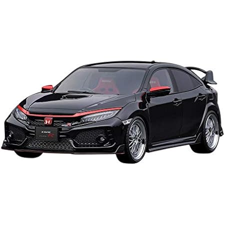 特売 ホンダ 1 18 中古 イグニッションモデル シビック 完成品 ホイール ブラック タイプr Fk8 B0794pqnny