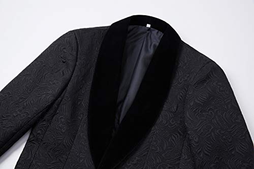 Costumes de mariage en jacquard pour homme élégant et marié moderne - 2