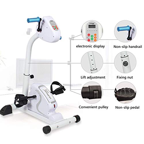 Bicicleta de Rehabilitación con Resistencia Ajustable para Brazos y Piernas miniatura 2
