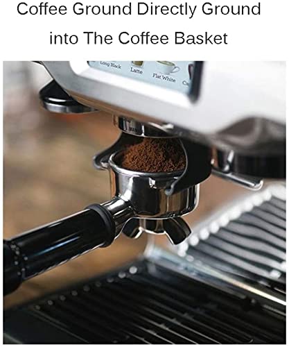 Máquina de café Espresso Italiano de Bombeo semiautomático con Molinillo y Varita de Vapor Máquina de café de 1700 W… - Imagen 6