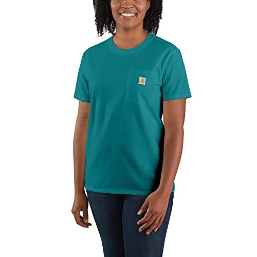Image of Carhartt Women's Iconic WK87 Pocket T-Shirt Closeout
