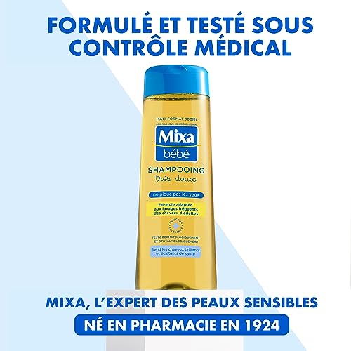 Shampooing Bébé Très Doux Mixa Bebe Le Flacon De 300ml - vue 6