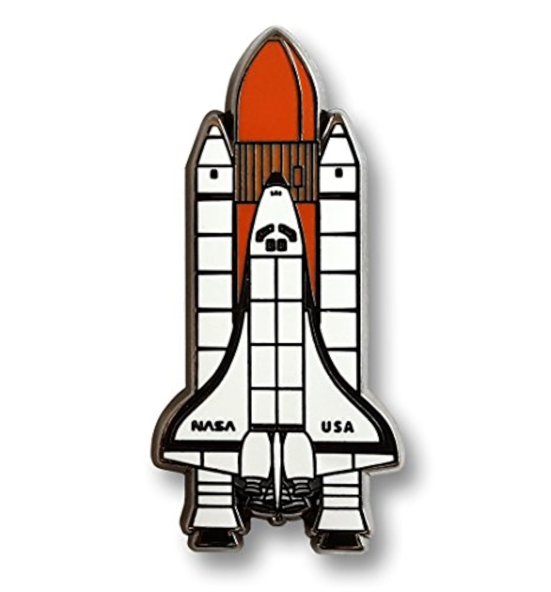 Space Shuttle Enamel Lapel Pin