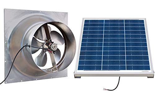 Gable Mounted Solar Attic Fan 65 Watts image