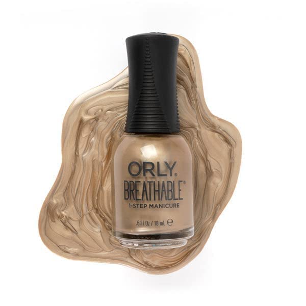 Orly Breathable Nail Lacquer Polish - Spring 2022 Collection - Pick Your Color 0.6oz/each (Good As Gold)