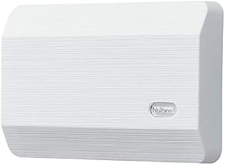 Broan-NuTone LA11WH Plug-In Doorbell Kit, Decorative Wired Two-Note Door Chime for Home, 2.38"