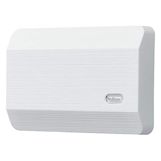 Broan-NuTone LA11WH Door Chime, White Textured