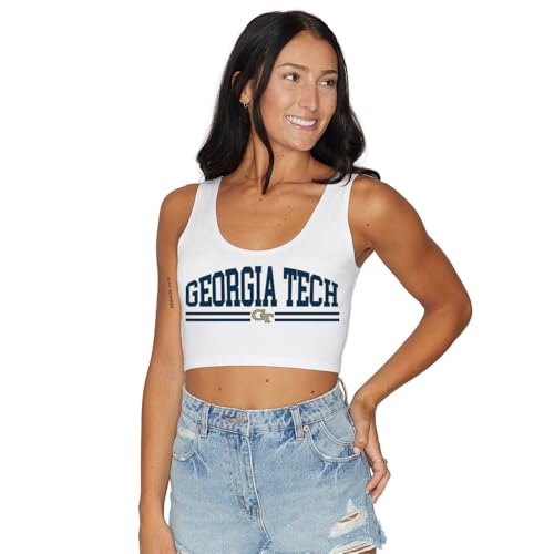 Image of Lojobands Women's College Gameday Outfit Tank Top Tailgate Crop Top One Size Fits Most