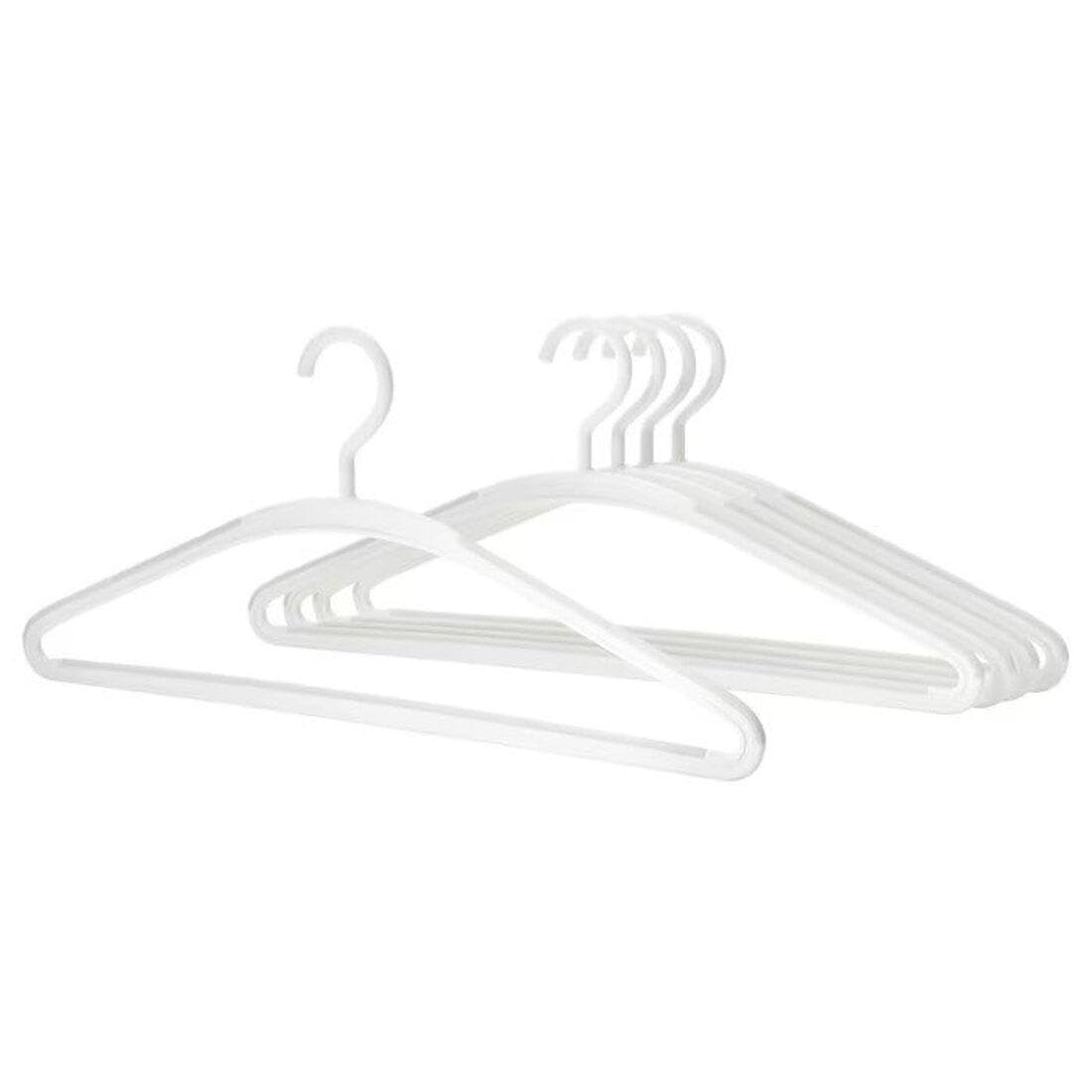 IKEA TRYSSE Hanger, White/Grey, 5 Pack.-image-31