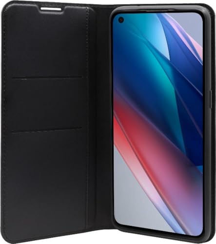Oppo Cover Clear View Originale Per Oppo Find X3 Lite, Custodia Flip Per Cellulare 16,3 Cm (6.4") Custodia A Libro, Colore Nero