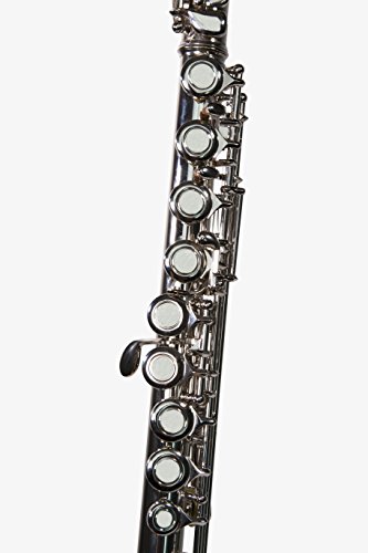 Lexington C Flute Closed Hole German Nickel for Student with Premium Hard Case - Thumbnail 6