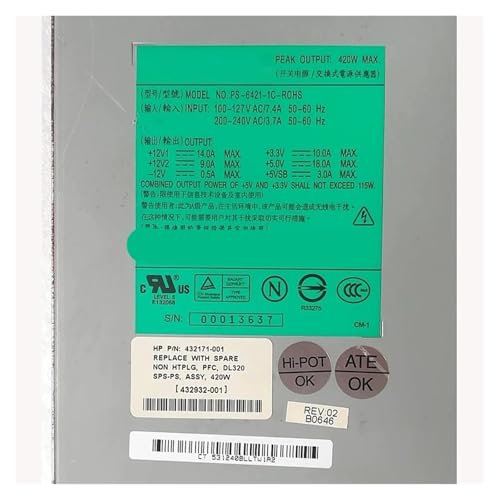 Alimentation 420W bloc électrique interne de rechange 432932-001 - 3