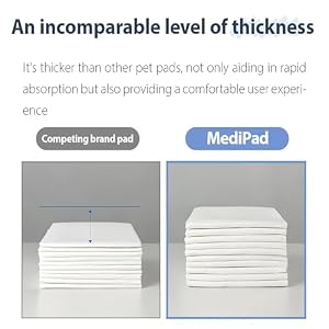 Super-Absorbent Waterproof Dog and Puppy Pet Training Pad, Detect for Identifying a Dog’s Kidney Health,16" x 20" Training Pad- Pack of 100 Super-Absorbent Waterproof Dog and Puppy Pet Training Pad, Detect for Identifying a Dog’s Kidney Health,16″ x 20″ Training Pad- Pack of 100