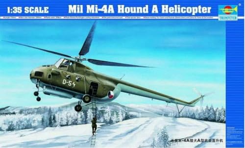 Trumpeter 1/35 Scale Soviet Mil Mi4A Hound A Helicopter
