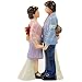 Westland Giftware Happy Days Magnetic Joanie and Chachi Salt and Pepper Shaker Set, 4-1/4-Inch