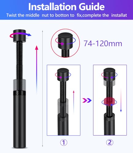 Image of GPU Support Bracket, Gpu Anti Sag Bracket, Graphics Card GPU Brace Support, Video Card Sag Holder Bracket, GPU Stand with Magnet & Non-Slip Sheet, L(74-120mm)