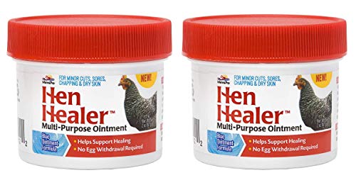 Manna Pro 2 Pack of Hen Healer Multi-Purpose Ointment, 2 Ounces Each, Helps Support Healing