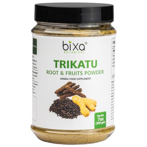 bixa BOTANICAL Trikatu Powder ǀ 200 Grams / 7 OZ | Ayurvedic Herb...