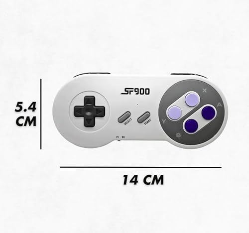 Game Stick Embutido 4700 Jogos 2.4G Controlador Sem Fio HD Mini Console Retrô SF900 Gamestick Clássi