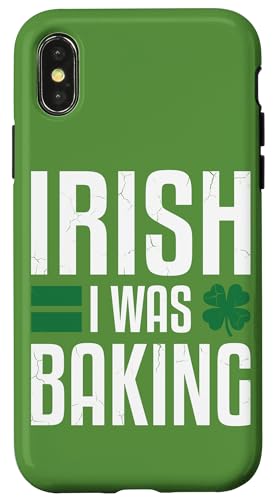 Irish I Was Baking �t�@�j�[�Z���g�p�g���b�N�f�[ �x�C�J�[�M�t�g �X�}�z�P�[�X iPhone X/XS �p