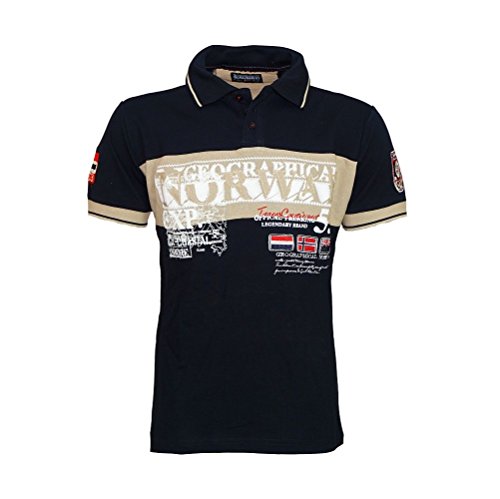 Geographical Norway - Polo - Uomo Blu Navy M