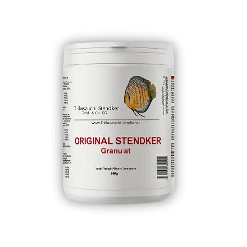 Original Stendker Granulat 140 gr granulato mangime per Discus Pesci acquario