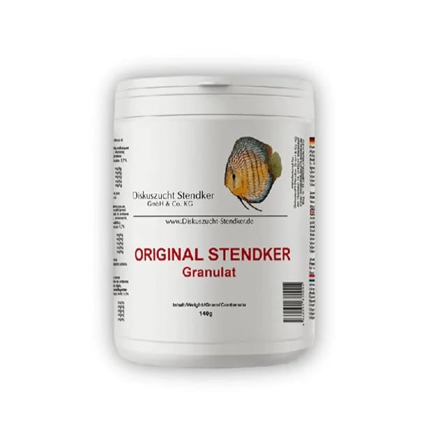 Original Stendker Granulat 140 gr granulato mangime per Discus Pesci acquario
