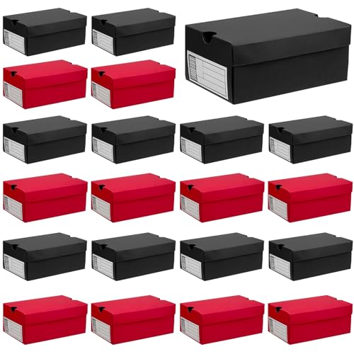 Mini boîtes cadeaux pour bonbons et biscuits avec étiquettes de fête | Lot de 24