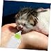 UPKOCH Pet Nursing Supplies Kitten Feeder Bottle for Newborn Small Animals Replacement Nipples Easy Cleaning