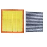 Air Filter Cabin Filter Compatible with Cadillac SRX 2009-2017 2.8AT 3.0AT 3.6AT Model OEM 20897358