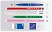 Milan 08872DP Kit 4 Estuches con Contenido Drops Estuches, 22 cm, Morado