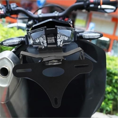 Support plaque moto compact pour une queue arrière bien rangée Z650RS - 3
