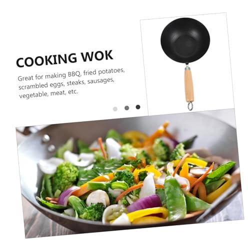 Wok pequeño de hierro forjado ULTECHNOVO miniatura 7