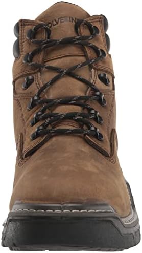 Wolverine Men's Raider DuraShocks 6" Waterproof Construction Boot, Chocolate CHIP, 9.5 | Image 1