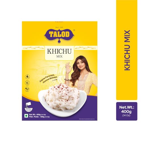 Image of Talod Gota Instant Mix Flour | Crispy & Soft Bhajiya Style Snack | Ready-to-Cook Gujarati Pakora Premix | Authentic Taste | 100% Vegetarian | Easy & Quick Tea-Time & Party Breakfast - 400gm