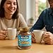 Beanies Decaf Salted Caramel Flavoured Instant Coffee 50g Jars (Pack of 6) Rich & Sweet Decaffeinated Coffee