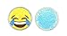 Hot Cold Kids Emoji Boo Boo Ice Packs (4 Pack) by FOMI Care | Fun Children's Gel Bead Wrap | Pain Relief for Kids Injuries, Wisdom Teeth, Tired Eyes, Headaches | Reusable | 4 Inches Each