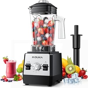 Blender for Smoothies 64 oz Capacity Countertop Blenders for Kitchen Powerful Smoothie Blender with BPA Free Container, Ice Crushing, Frozen Drinks, Puree, Protein Shakes,Dishwasher Safe