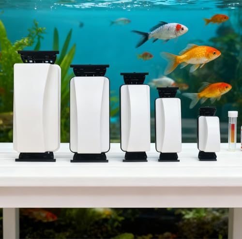 Image of Aquarium Magnetic Tank Cleaner,Tool Brush for Aquarium,Effective Clean Buildups on the Glass,2 Scrapers,Self-Floating,Scratch Free,Nonslip,Strong Magnetic,DeeKleen Fish Tank Accessories(Small)