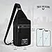 True Religion Crossbody Bag Men – Casual Shoulder Sling Bag for Men, Small Travel Men’s Crossbody