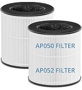 Tailulu Official AP050 AP052 Air Purifier Replacement Filter, 3-in-1 Air Purifier Filter, True H1...