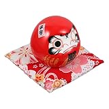 ORFOFE Figura Japonesa Tradicional Estilo Aleatorio para Decoración de Hogar y Oficina Estatuilla Miniatura de Buena Suerte y Fortuna Muñeca Coleccionable Resistente para Interiores y