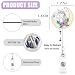 Cute Unicorn Badge Reel Retractable, Funny Badge Reel for Nurse Nursing Student RN MA CNA LPN Medical Worker & Teacher, Personalized Nurses Week Gifts, Unicorn Lovers Badge Holder with Alligator Clip