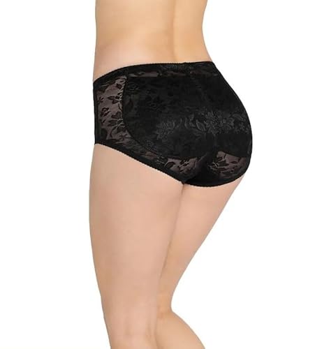 Sodacoda Women's Shapewear Panty - Low Rise Bum Push-Up for Sexy Round Butt (Black S)