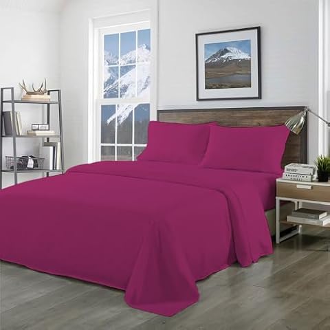 Libadah Ultra Soft Polycotton Flat Sheets Cover