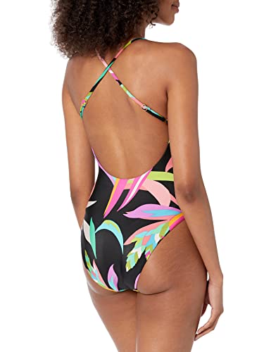 Trina Turk Women's Standard Birds Of Paradise Cut Out One Piece, Multi, 10 #TOP1