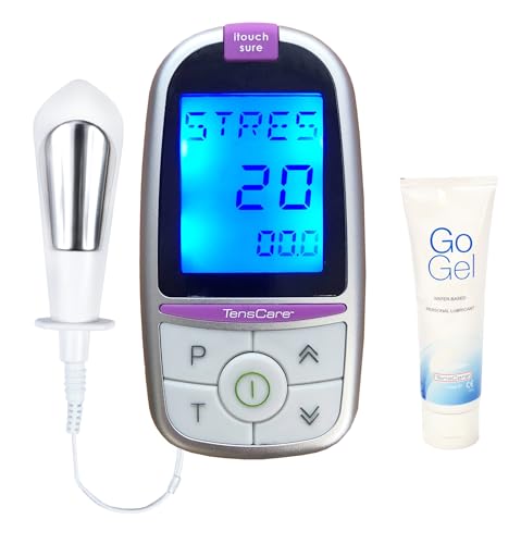 TensCare Boden Trainingsgerät Beckenboden + Go Gel - Wasserbasis Gleitmittel - 100ml