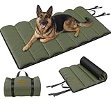 Gimars Cama para Perros XL Mejorada para Exteriores con película Impermeable, Lavable para
